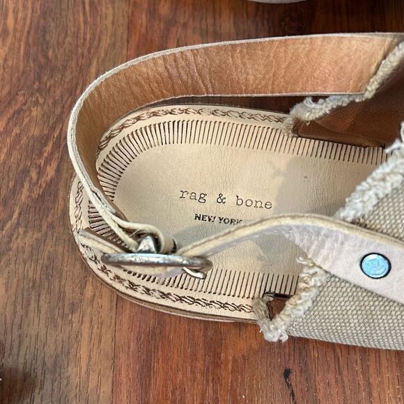 Rag & Bone beige sandals 41 - Picture 3 of 8